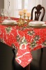 christmas printing tablecloth