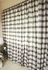 classic England style plaid blackout  living room curtain