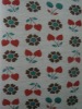 classic korea style--100% polyester printed knitting fabric