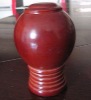 classical red window curtain rod finial curtain accessory 28mm