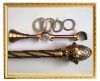 classical wrought iron window curtain rod&tube/pole,hardware