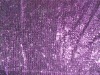 clinquant velvet 3mm spangle embroidery fabric