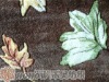 colar fleece maple leaf printing with double sides brushed