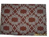 colored 100% wool hand hooked rug/carpet