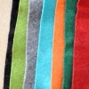colored woolen felt