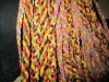 colorful Braided leather cord