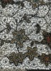 colorful beads embroidery water-soluble fabric for dress