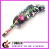 colorful goose feather decoration