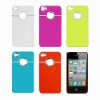 colorful leather case for iphone4