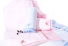 colorful low-twist high-absorption embroiered bath towel