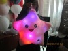 colorful lucky star shape led light pillow