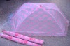 colorful mosquito net