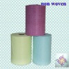 colorful perforated warm fine dry cleaning spunlace nonwoven fabric roll