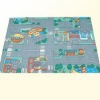 colorful printed pop play mat with latex(or Neoprene) backing for pop dispaly or children use