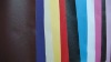 colorful pvc synthetic leather sheet backing flannel