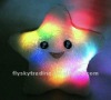 colorful shining star led light pillow