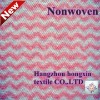 colorful soft wave special spunlace nonwoven fabric material