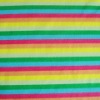 colorful stripe contrast yarn-dyed knitting jersey T/R fabric