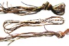 coloured leather cord made of new material