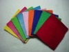 coloured polyester felt