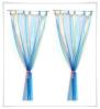 colourful organza curtain