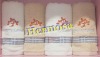 colourful soft jacquard 100% cotton face towel