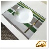 comfort cotton superior quality striped printed style dining table mat