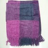 comfortable chenille throw