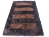 composite shaggy carpet/chinese knot & silk carpet/rug