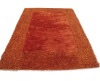 composite shaggy carpet/chinese knot & silk carpet/rug