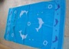 compressed cotton beach towel Promotion Gift Custom Design