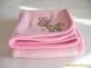 coral fleece blanket/ baby blanket
