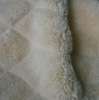 coral fleece fabric with cut pile