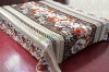 coral fleece fabric with print