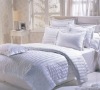 cotton/3cm stripe bed sheet