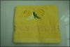 cotton bath towel stock