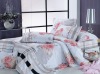 cotton bedding set:set with 4 cps 100%cotton active printed