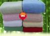 cotton blanket(thread blanket,baby blanket,cotton cellular blanket,cellular blanket)