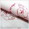 cotton brushed flannel winter jackets fabric print