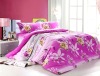 cotton custom printed bed sheet