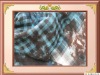 cotton double grid tie dyeing fabrics textile