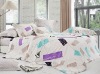 cotton double printed bed sheet set
