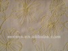 cotton embroidered curtain fabric