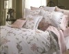 cotton embroidery comforter set