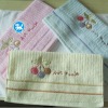 cotton embroidery  face towel with beautiful colors