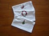 cotton embroidery tea towel