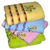 cotton embroidery towel