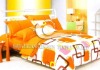 cotton exquisite printed bed sheet