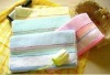 cotton face towel with border