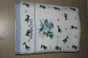 cotton face towel with delicate embroidery